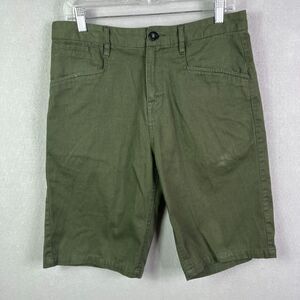 The North Face Chino Cargo Shorts Mens 30 Green Khaki Hiking Outdoor  11"